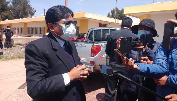 Gobernador regional de Puno, fue denunciando por el delito de omisión de funciones y otros. (Foto: Feliciano Gutiérrez)