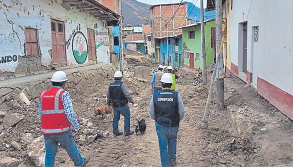 El órgano de control descubrió una presunta irregularidad en la obra de rehabilitación de once calles de la provincia de Huancabamba.