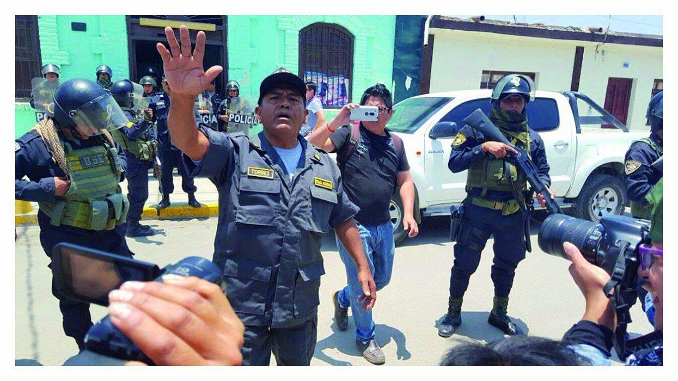 Policía de la USE se puso a disposición de la comisaría de Tumán