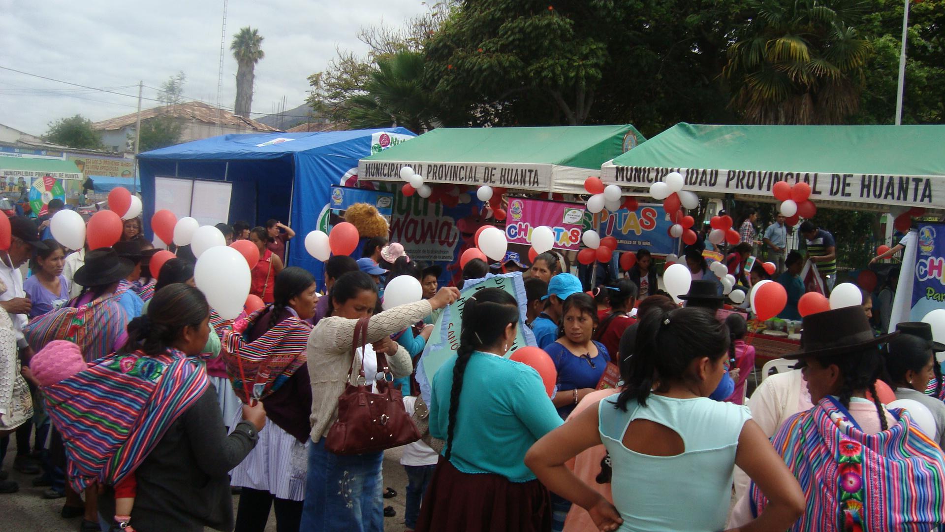 Huanta: campaña para reducir desnutrición y anemia