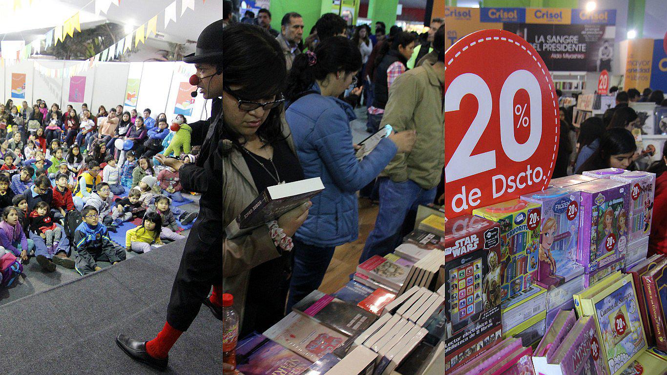 Feria del Libro de Lima: disfruta de las actividades de hoy para grandes y chicos