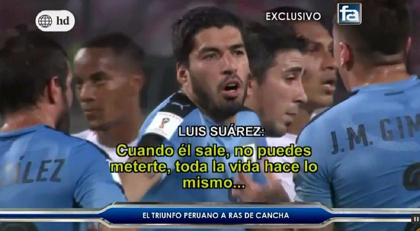 Paolo Guerrero: Luis Suárez reaccionó así con su defensa por el 'depredador'