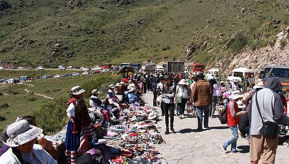 57 mil turistas llegaron al cañón del Colca en el primer trimestre del año