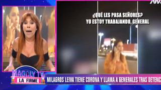 Magaly Medina a Milagros Leiva: “Como periodista sabes que debes respetar las normas” 