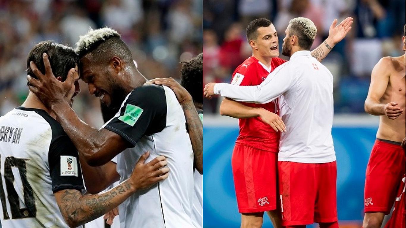  Costa Rica se despide de Rusia 2018 y Suiza se mete a octavos de final tras empatar 2-2