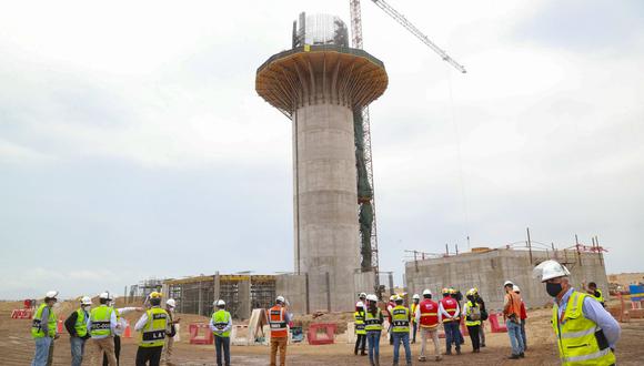 El MTC anunció que la nueva torre posee una altura 65.39 metros. (Foto: GEC)