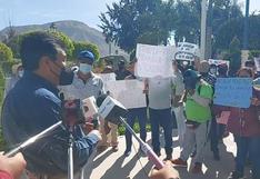 Moquegua: Pobladores exigen a alcalde que cumpla promesa de construcción de vías