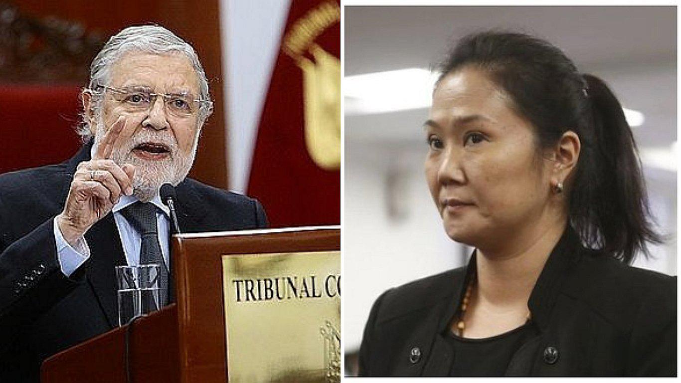 TC examina hoy ponencia de Ernesto Blume sobre caso Keiko Fujimori
