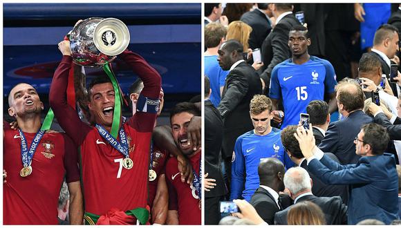 Facebook: Selección portuguesa celebró eufórica el título pero recibió esta respuesta de Francia