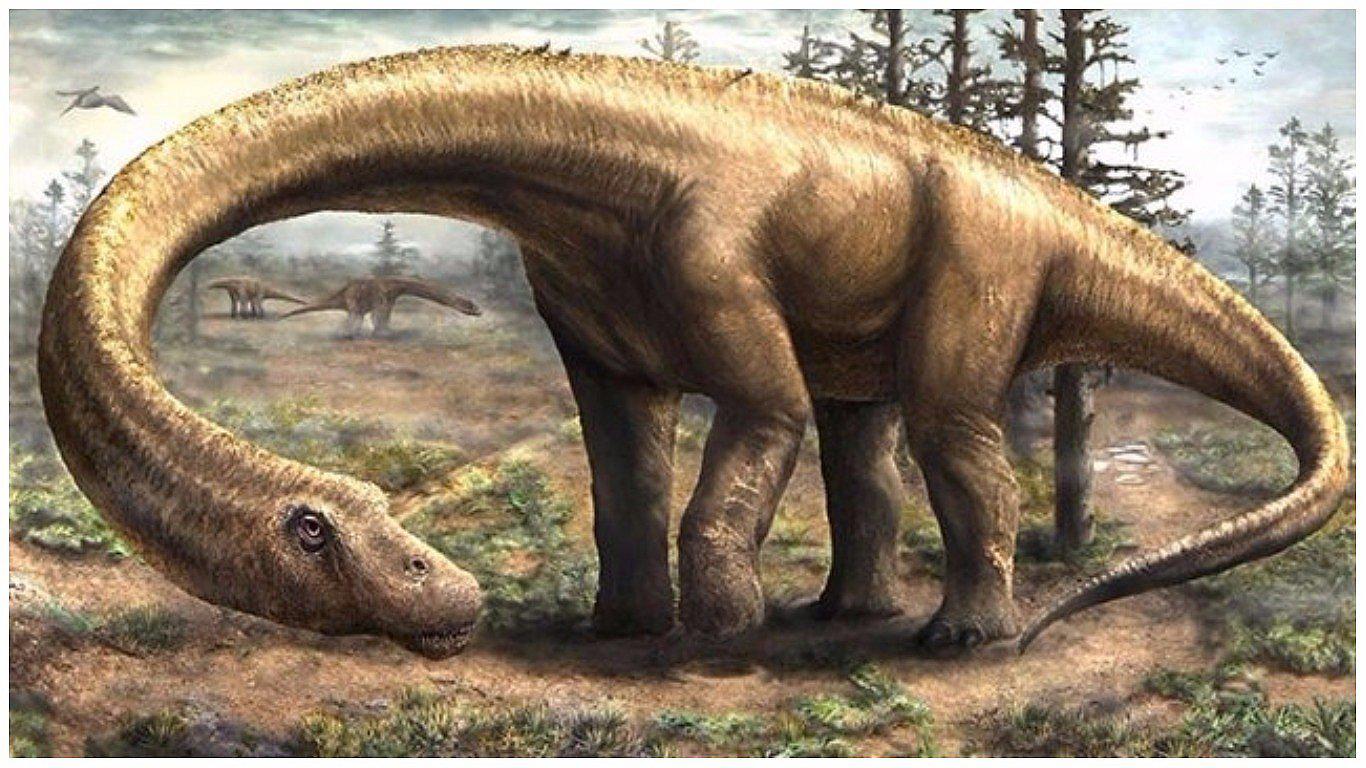 Titanosaurio es la criatura más grande que ha existido en la Tierra 