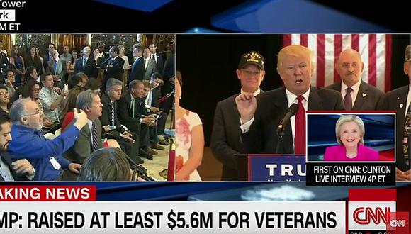 ​Donald Trump insulta a un periodista durante conferencia de prensa (VIDEO)