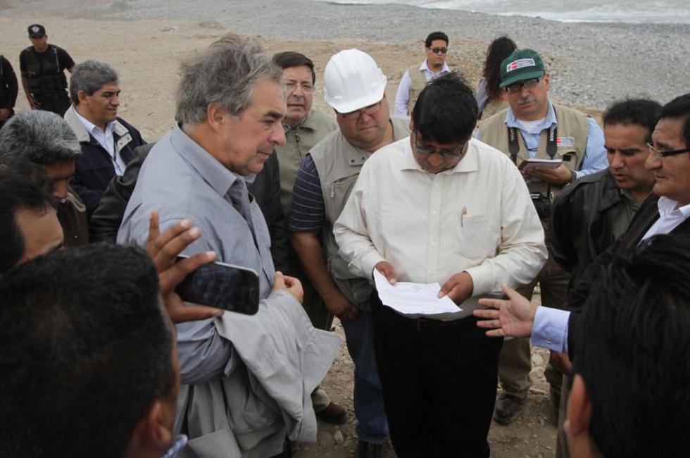 Autoridades inspeccionaron la Costa Verde y la contaminación de la zona (FOTOS)