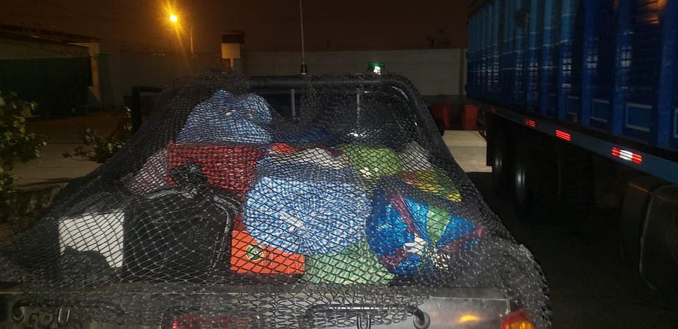 Intervienen tres vehículos con contrabando de licores y bebidas energizantes por S/ 15,000 