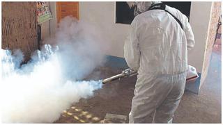 Minsa fumigó primeras 100 casas en Cercado de Lima para prevenir casos de dengue
