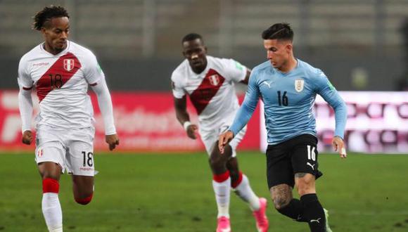 Uruguay vs Perú: juegan por la fecha 17 de las Eliminatorias rumbo a Qatar 2022. (Foto: AFP)