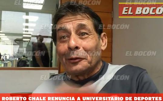 ​Universitario de Deportes: Roberto Chale dice que le utilizaron y quisieron "pesetear"