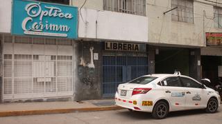 Tres ladrones entran a óptica de Huancayo y en minutos roban 26 mil en bienes