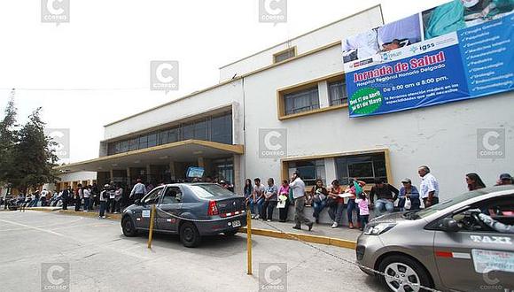 Arequipa: Mañana no ha atención en hospital Honorio Delgado