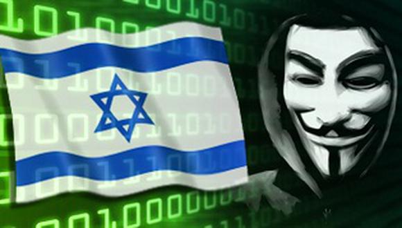 Anonymous publica datos personales de 5,000 funcionarios israelíes
