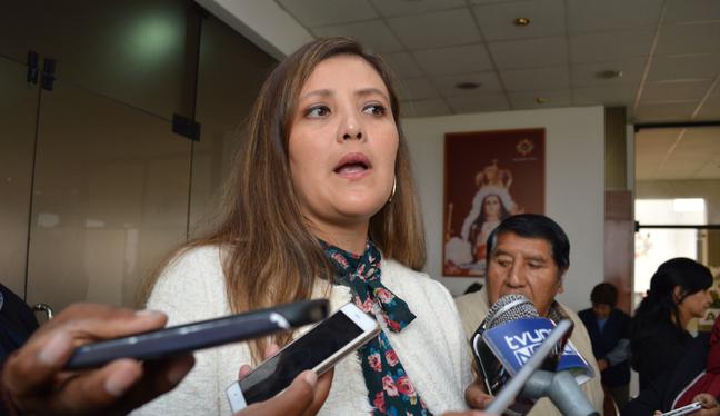 Yamila Osorio Delgado, exgobernadora de Arequipa. (Foto: GEC)