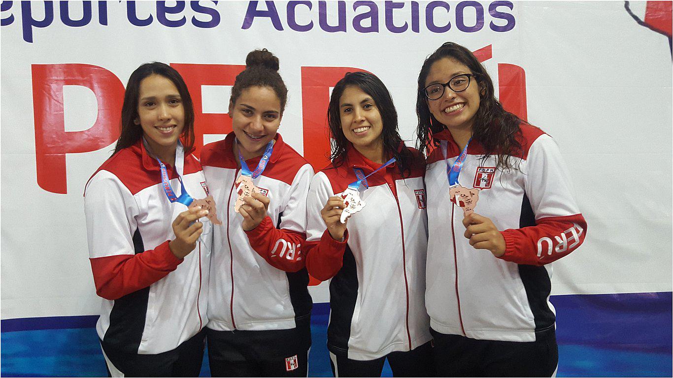 Bronce para Perú en Sudamericano de Natación 