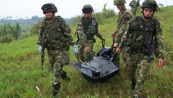 Mueren dos guerrilleros en bombardeos en Colombia