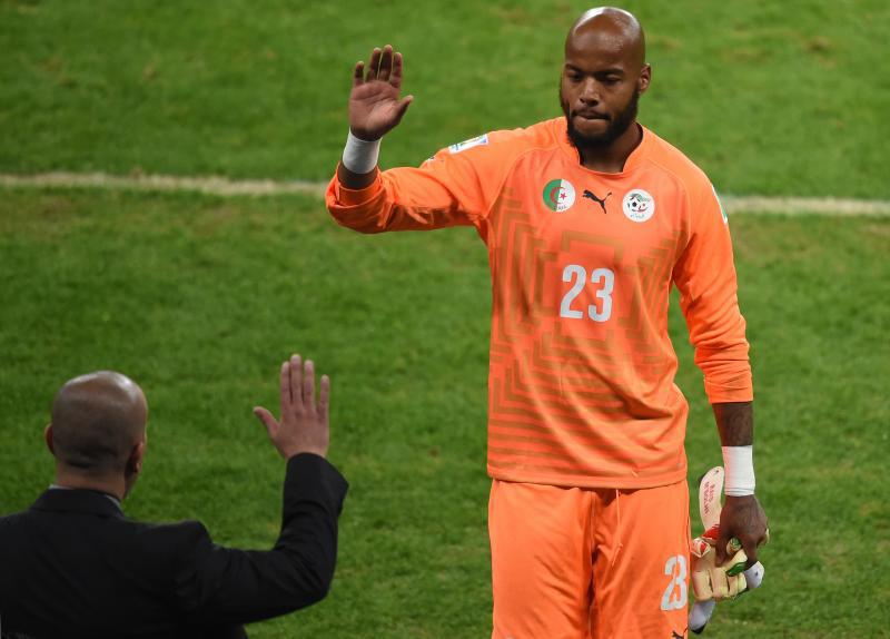 Brasil 2014: Arquero de Argelia fue elegido la figura del partido