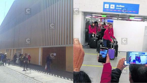 Selección Peruana de Vóley entrena a puertas cerradas en coliseo de Arequipa (VIDEO)
