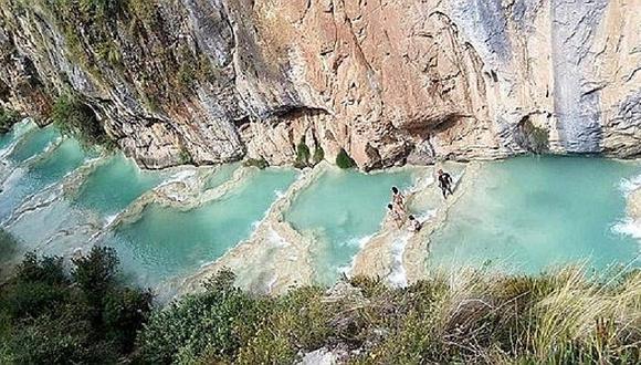 Aguas Turquesas de Millpu, el lugar que los turistas visitan en Ayacucho