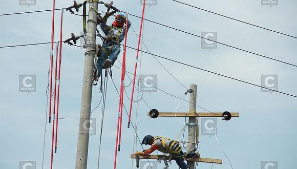 Corte del servicio de energía eléctrica en 4 distritos de Arequipa