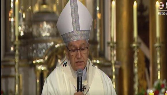 Te Deum:​ Arzobispo Carlos Castillo sobre la corrupción: "Ha alimentado una desconfianza en las instituciones"