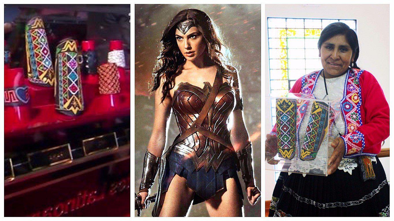 ¡La Mujer Maravilla y sus brazaletes cusqueños!