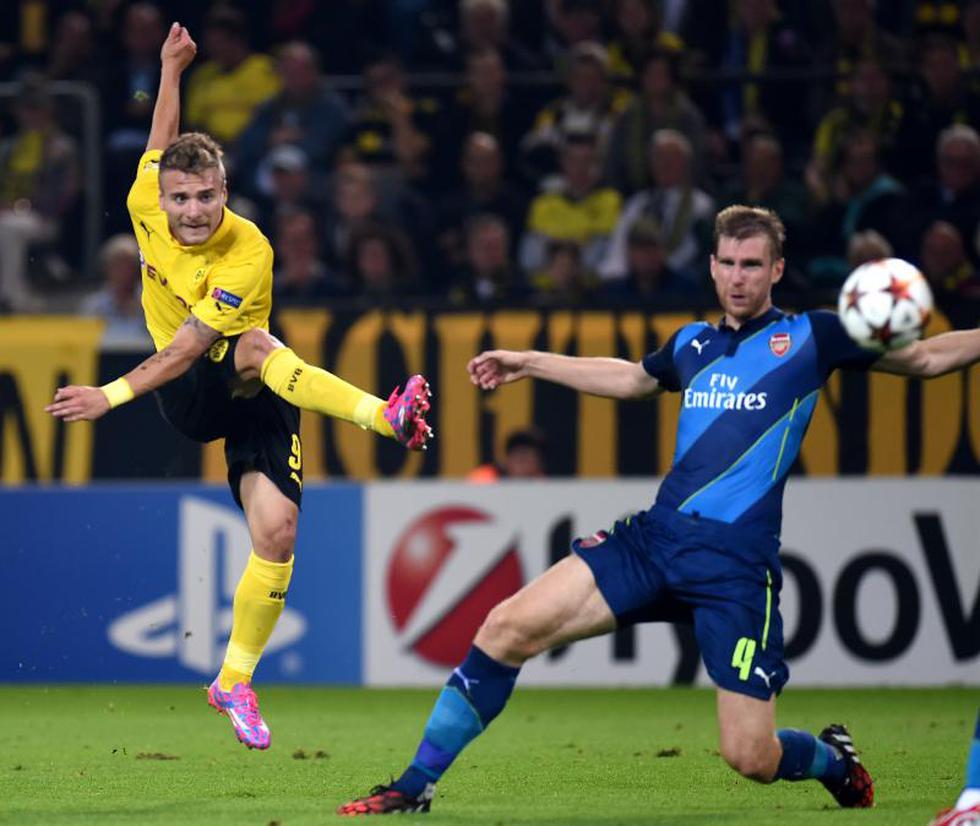 Champions League: Mira las mejores imágenes del Borussia Dortmund 2-0 Arsenal