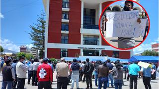 Transportistas protestan contra gestión de Perú Libre en Huancayo por dar permisos de manera irregular (VIDEO)