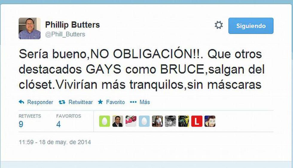 Twitter: Reacciones tras confesión de homosexualidad de Carlos Bruce 