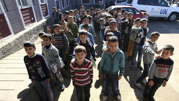 ​Unicef: Guerras en Medio Oriente agrava crisis educativa