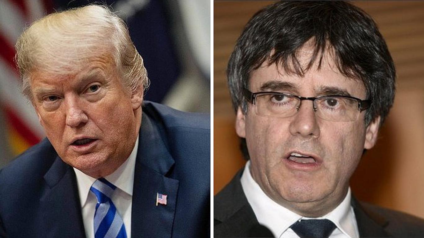 Trump y Puigdemont son favoritos para Nobel de la Paz, según revista 'Time'