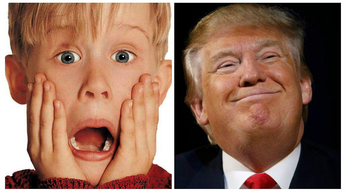 Donald Trump aparece en 'Mi Pobre Angelito 2' y nadie lo notó (VIDEO)