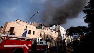 Incendio en Mesa Redonda: “El edificio tenía la orden de demoler”, señala la Municipalidad de Lima