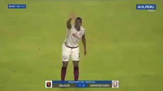 Universitario: Succar frenó su cambio antes de marcar el gol de la victoria para los cremas (VIDEO)
