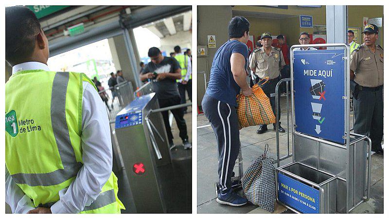 Incrementan medidas de seguridad en estación Gamarra por fiestas de fin de año (FOTOS) 