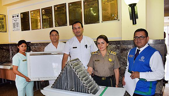 Sanidad de la Policía Nacional renovó mobiliarios en el Hospital Luis N. Sáenz