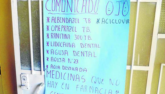Hospitales de Junín no compran medicinas para el SIS pese a tener presupuesto