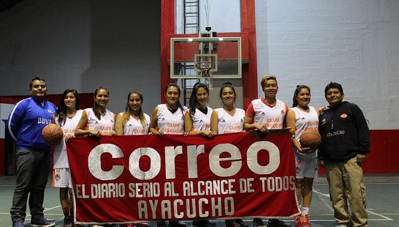 Club Social Deportivo Ayacucho luchará semifinales de básquet femenino