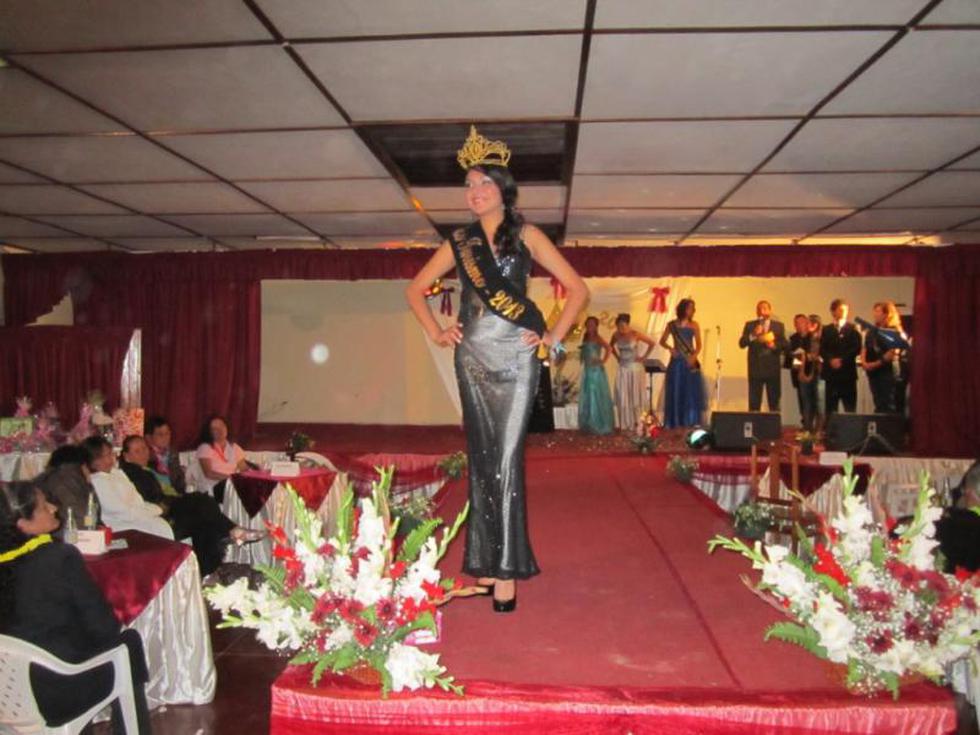 En noche de glamour eligen a Miss Chontabamba 