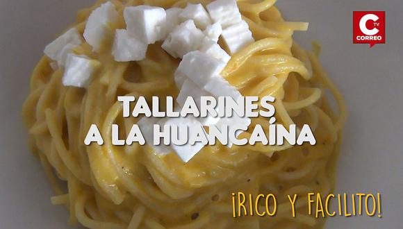 ​Rico y facilito: en unos cuantos pasos disfruta de estos Tallarines a la huancaína (VIDEO)
