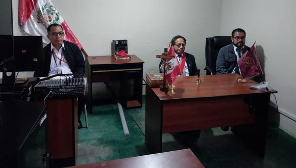 Titular de la Corte Superior de Justicia de Sullana se reunió con jueces y servidores judiciales en Ayabaca