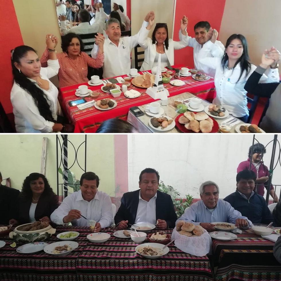 Así iniciaron su día “D” los candidatos regionales y provinciales (Fotos)