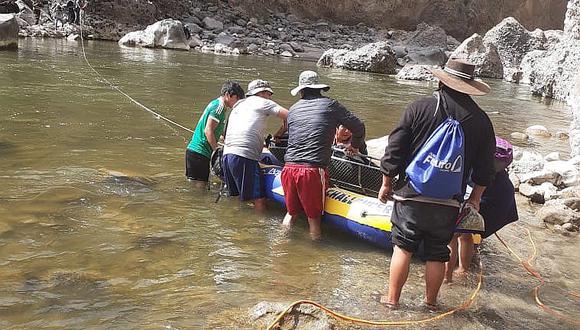 ​Padre fallece en el río luego de salir a pescar para alimentar a sus hijos en Arequipa
