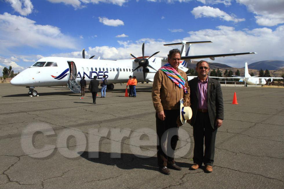 Aerolínea Andes Air inicia a partir de hoy vuelos Lima - Jauja y viceversa (FOTOS)